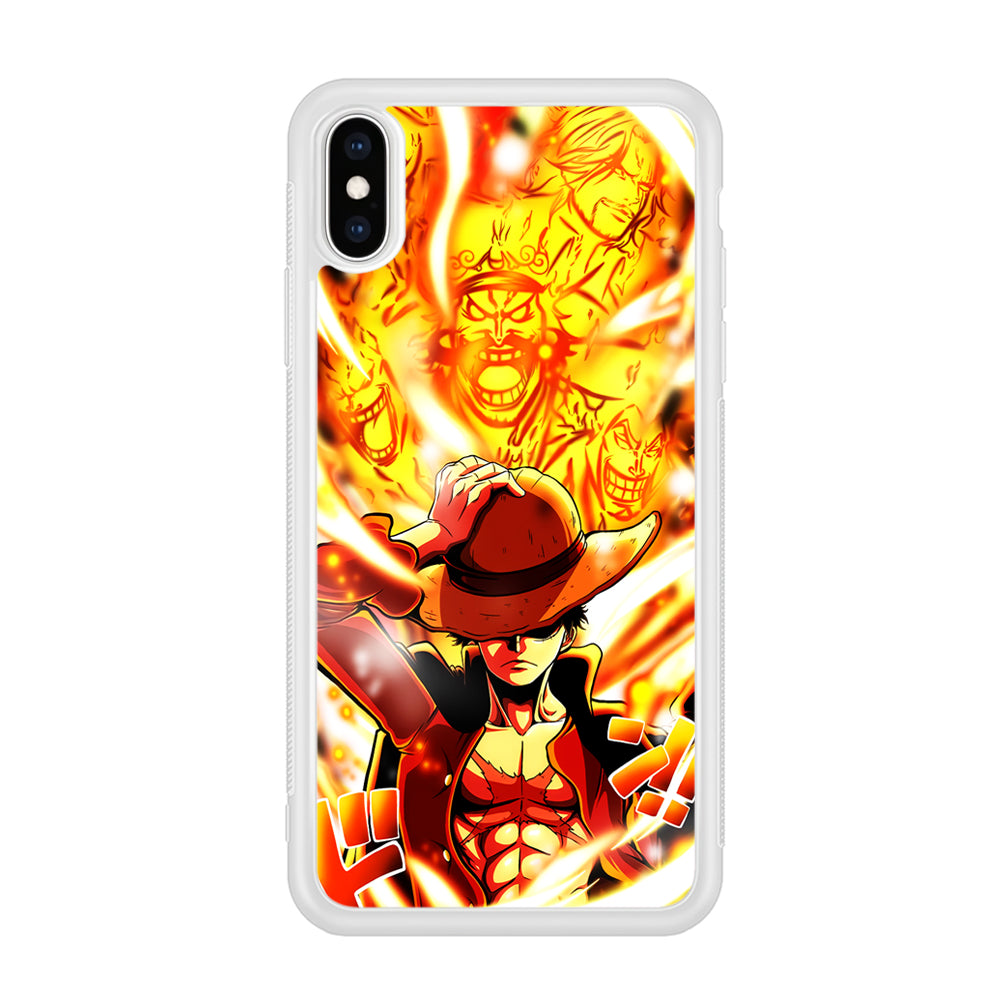 Luffy One Piece Moment Of Comeback iPhone X Case