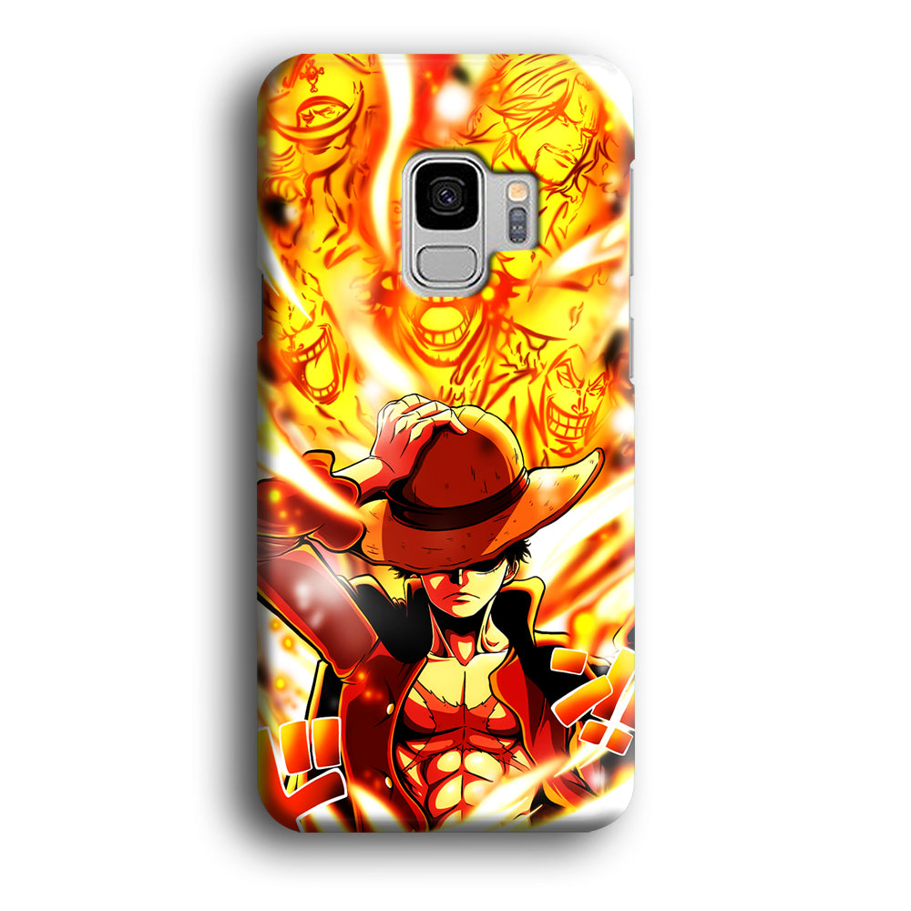 Luffy One Piece Moment Of Comeback Samsung Galaxy S9 Case