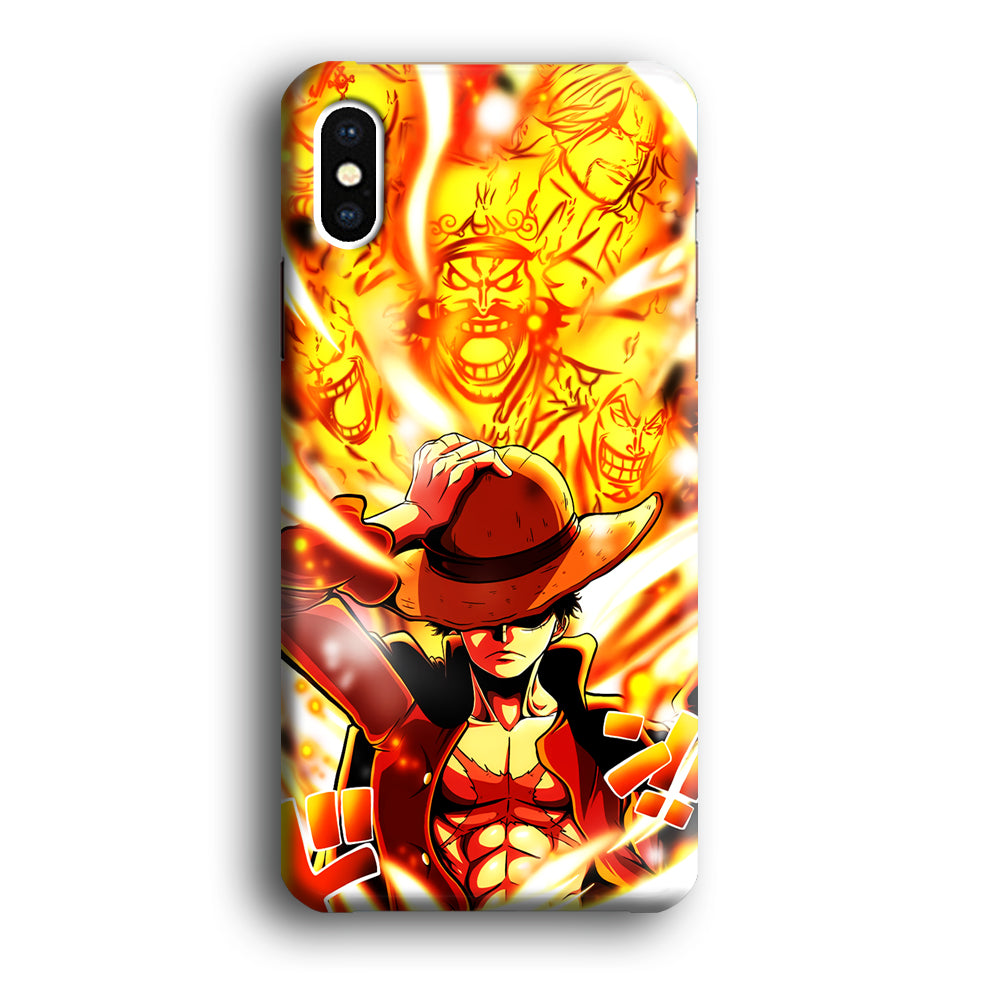 Luffy One Piece Moment Of Comeback iPhone X Case