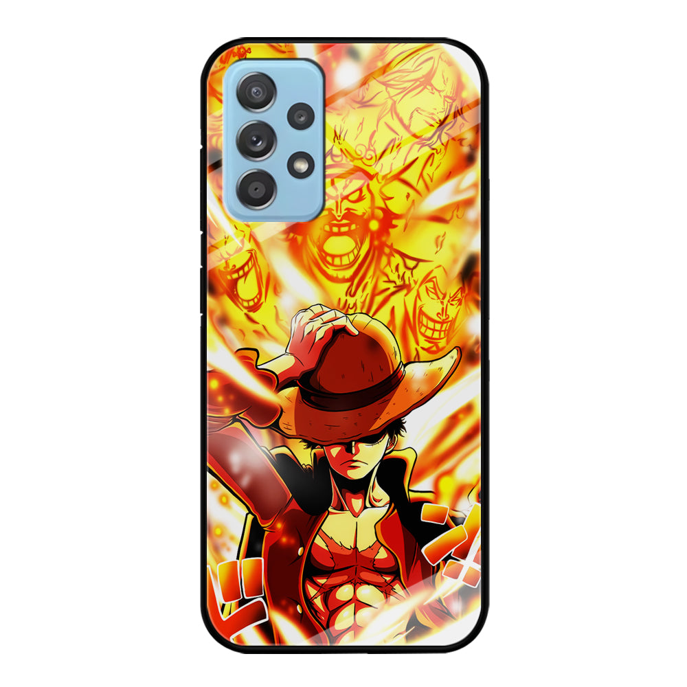 Luffy One Piece Moment Of Comeback Samsung Galaxy A72 Case