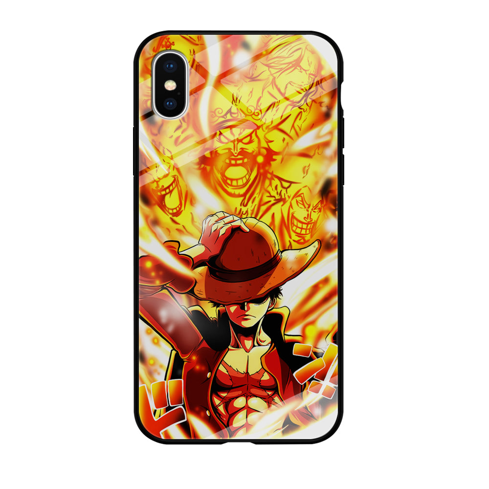 Luffy One Piece Moment Of Comeback iPhone X Case