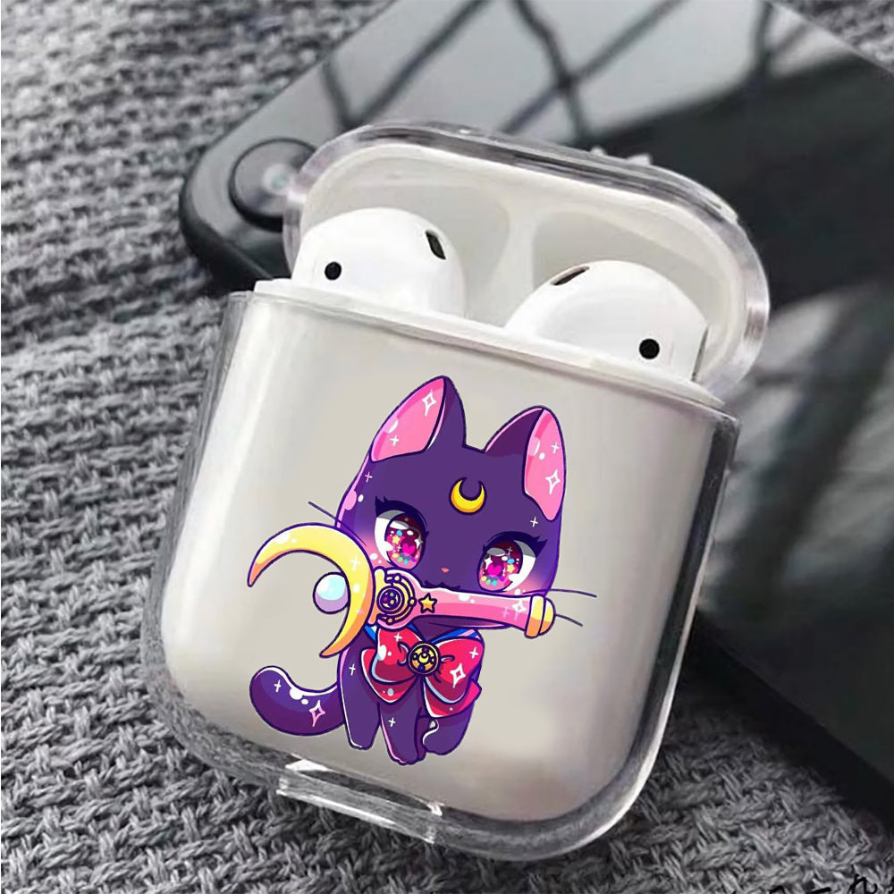 Luna Cute The Cat Apple Airpods Case