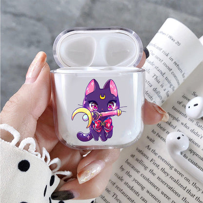 Luna Cute The Cat Apple Airpods Case