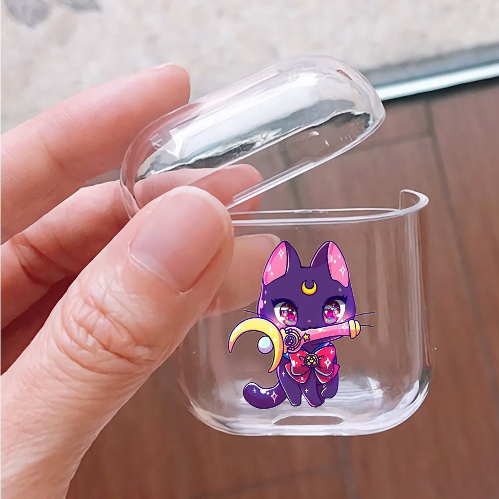 Luna Cute The Cat Apple Airpods Case
