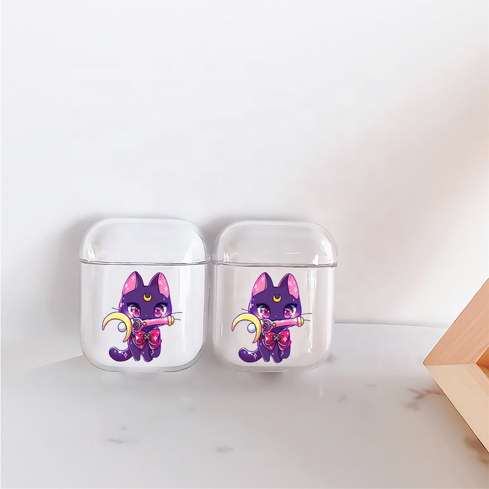 Luna Cute The Cat Apple Airpods Case