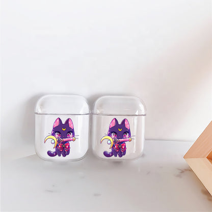 Luna Cute The Cat Apple Airpods Case