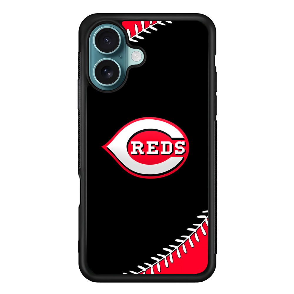 MLB Cincinnati Reds iPhone 16 Case