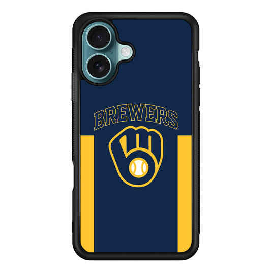 MLB Milwaukee Brewers iPhone 16 Case