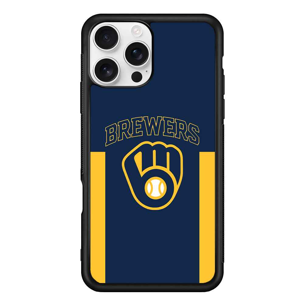 MLB Milwaukee Brewers iPhone 16 Pro Case