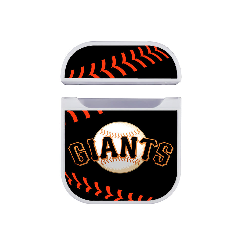 MLB San Francisco Giants Team Apple Airpods Case White