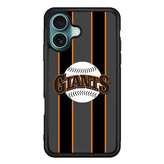 MLB San Francisco Giants iPhone 16 Case