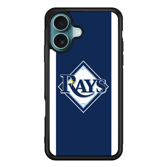 MLB Tampa Bay Rays iPhone 16 Case