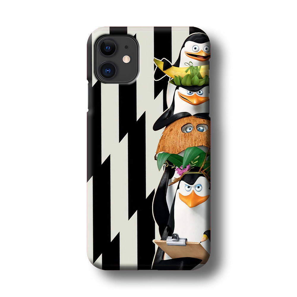 Madagascar Penguin Team iPhone 11 Case