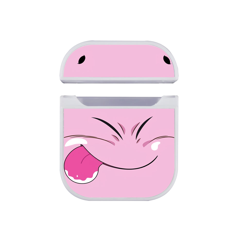 Majin Buu Cute Face Apple Airpods Case White