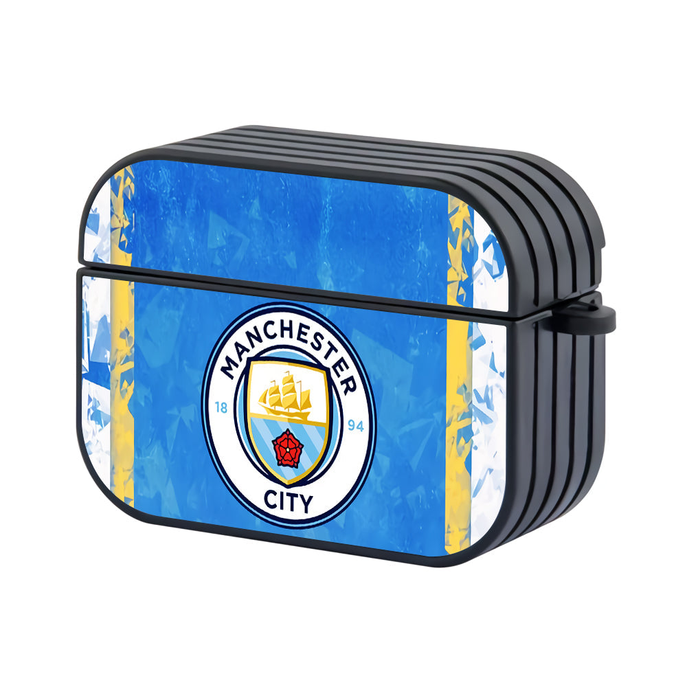 Manchester City Abstract Of Sky Blue Apple AirPods Pro 2 Case