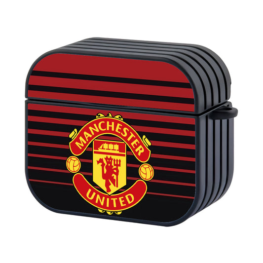 Manchester United Pattern Jersey Apple Airpods 4 Case