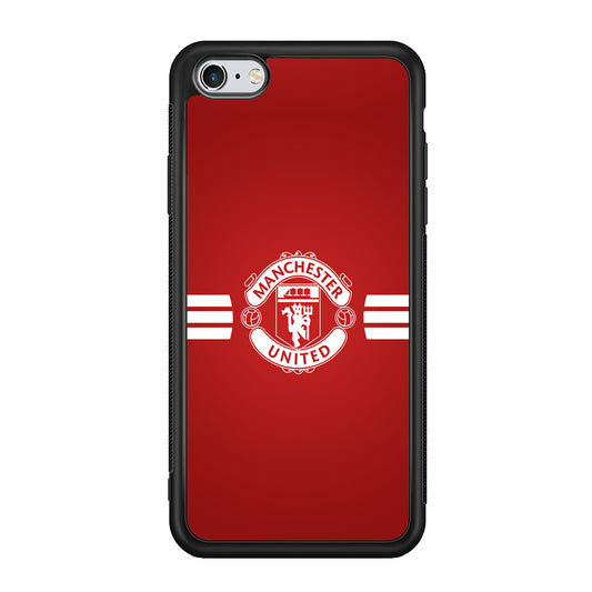 Manchester United White Center Line iPhone 6 Plus | 6s Plus Case