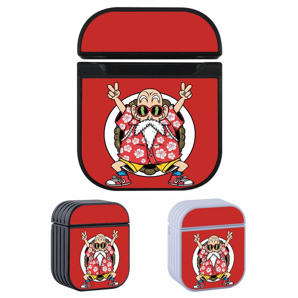 Master Roshi Dragon Ball Red Apple Airpods Case