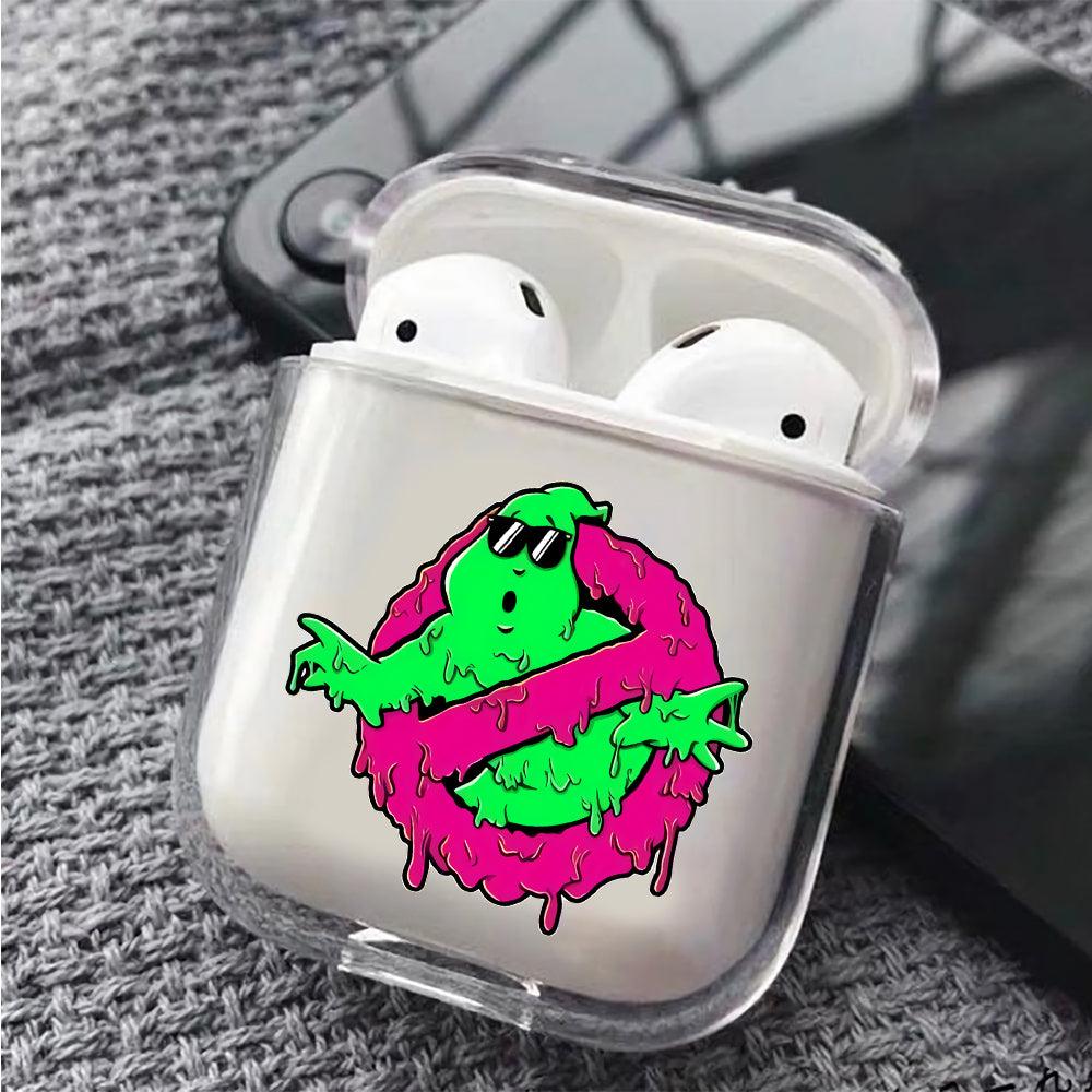Melting Ghost Apple Airpods Clear Case