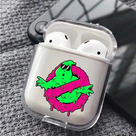 Melting Ghost Apple Airpods Clear Case