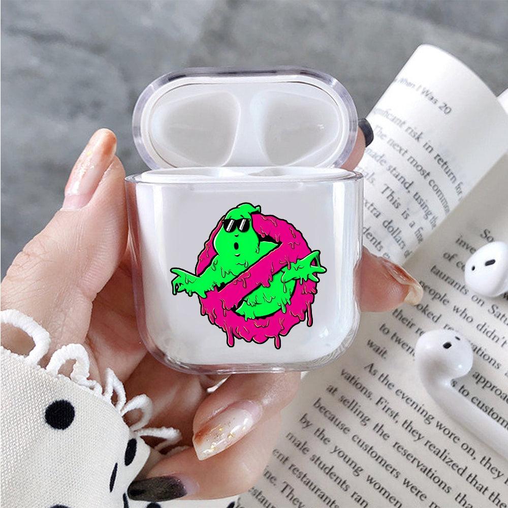 Melting Ghost Apple Airpods Clear Case