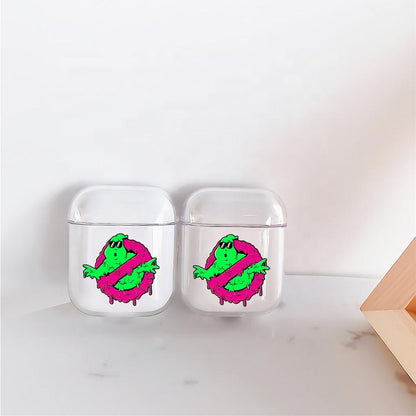 Melting Ghost Apple Airpods Clear Case