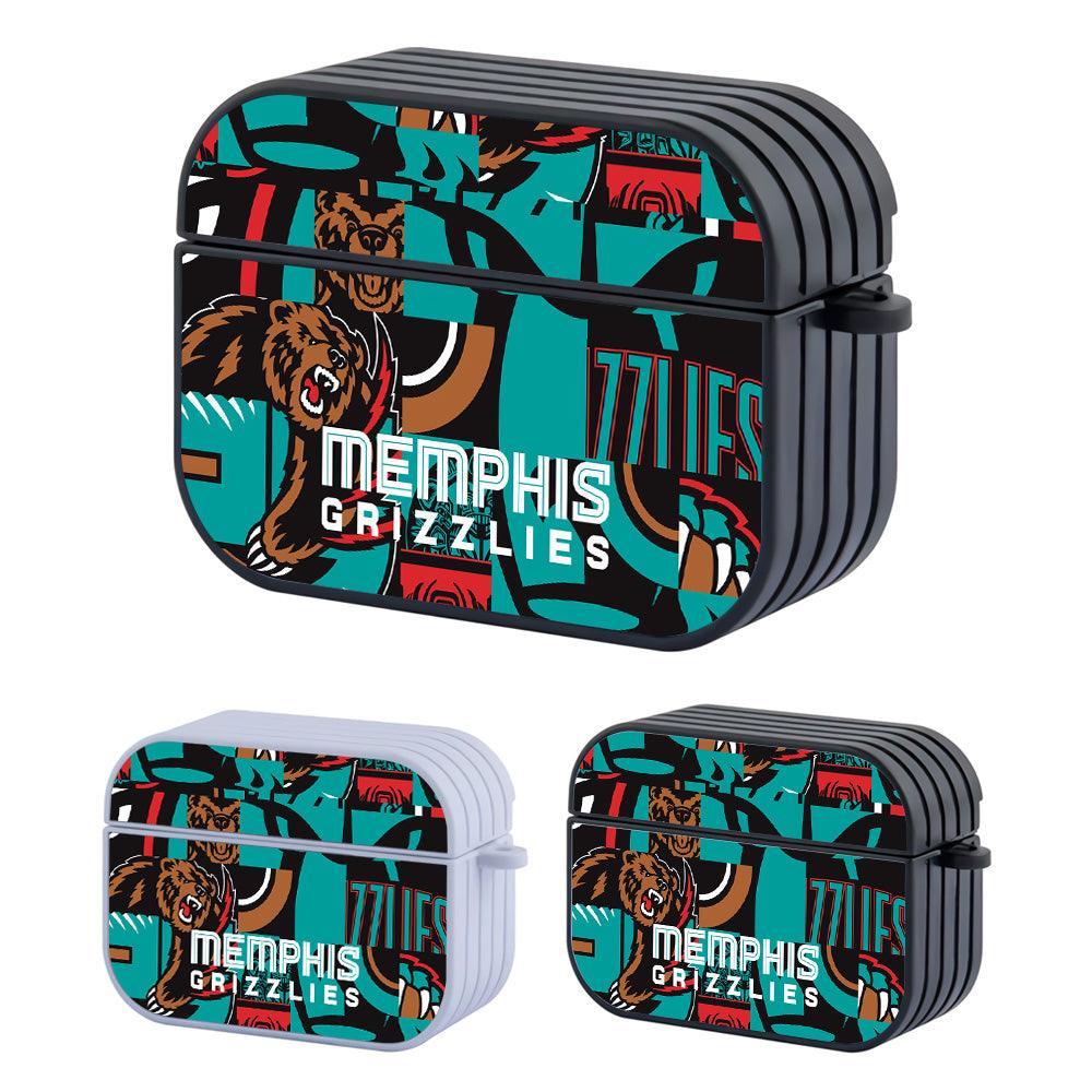 Memphis Grizzlies NBA The Bear Scream Art Mode Apple Airpods Pro Case