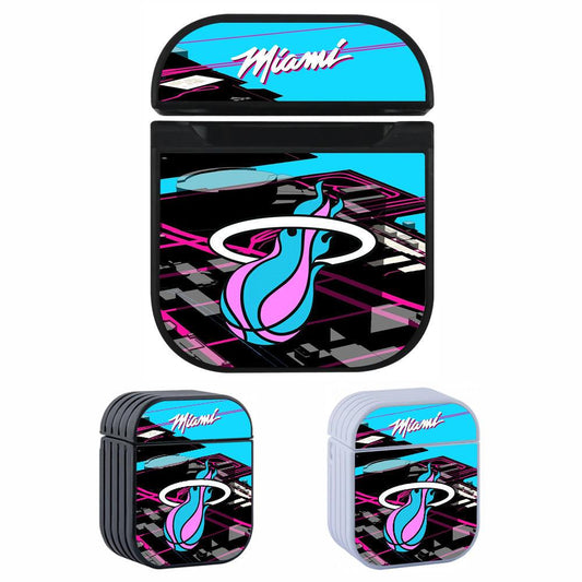 Miami Heat NBA Storm Activated Apple Airpods Case