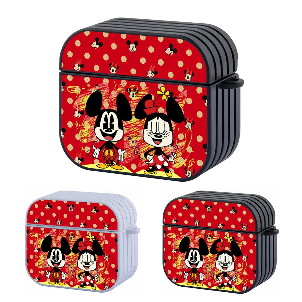 Mickey Mouse Both to be Happy Apple Airpods 4 Case