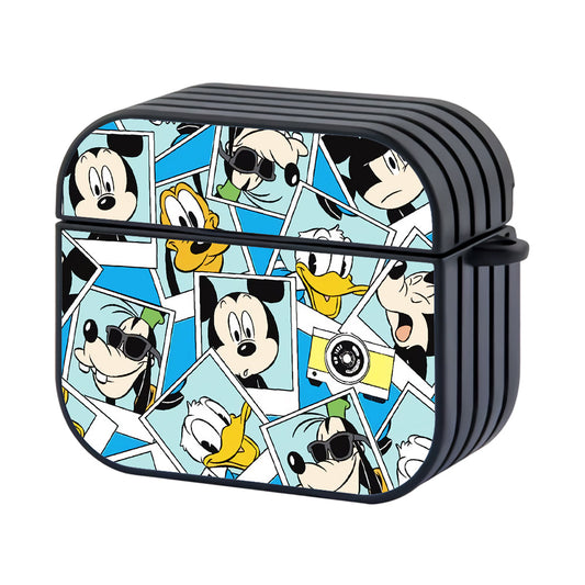 Mickey Mouse Collage Photo Apple Airpods 4 Case