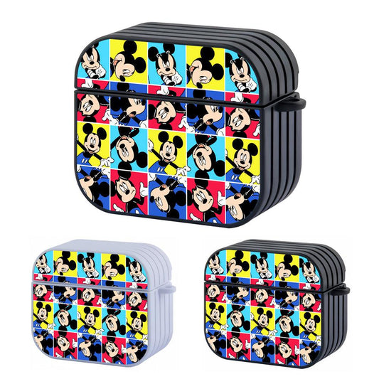 Mickey Mouse Color Blocks Apple Airpods 4 Case