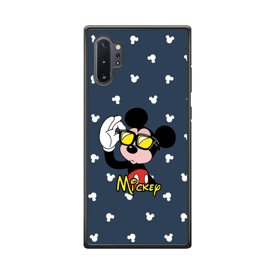 Mickey Mouse Cool with Glass Samsung Galaxy Note 10 Plus Case