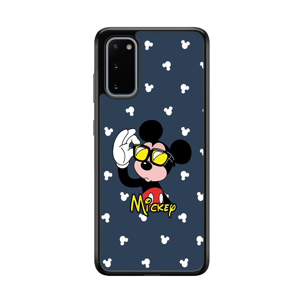 Mickey Mouse Cool with Glass Samsung Galaxy S20 Case