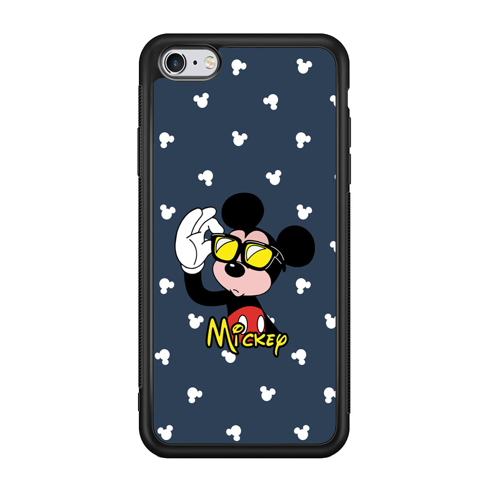 Mickey Mouse Cool with Glass iPhone 6 | 6s Case