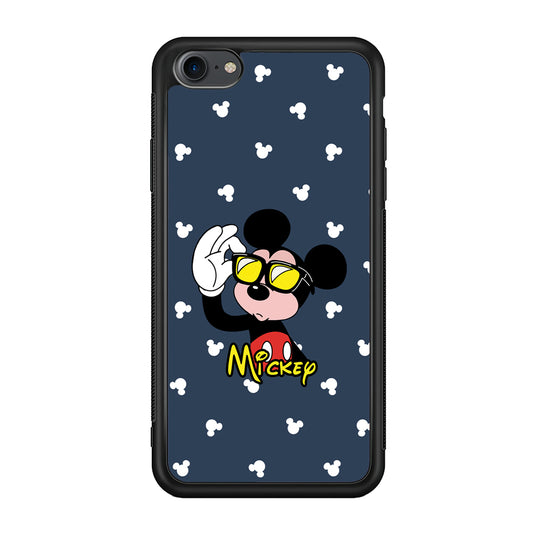 Mickey Mouse Cool with Glass iPhone 8 Case