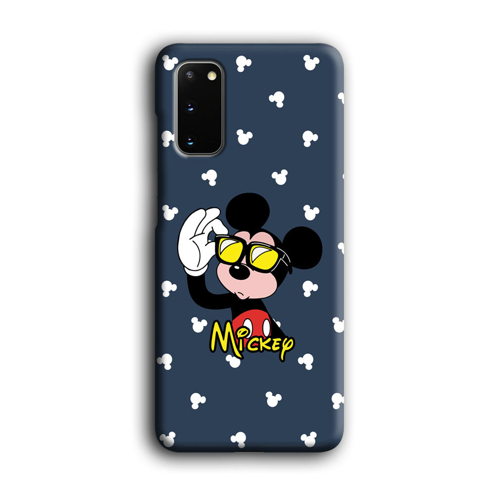 Mickey Mouse Cool with Glass Samsung Galaxy S20 Case