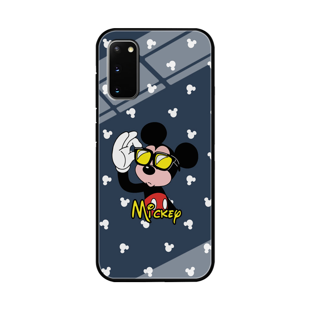 Mickey Mouse Cool with Glass Samsung Galaxy S20 Case