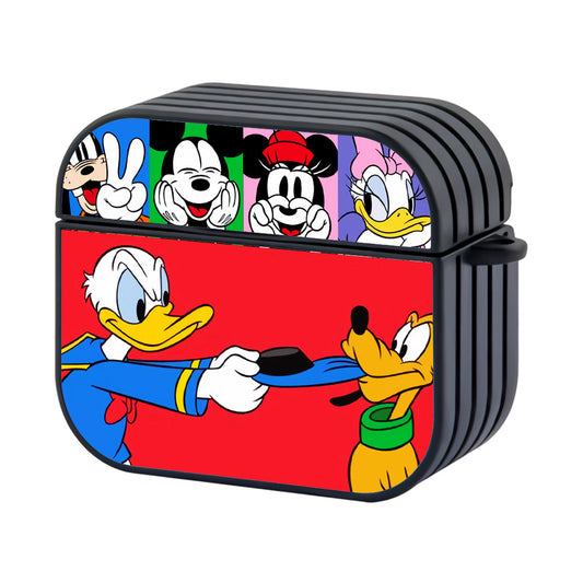 Mickey Mouse Friend And Family Apple Airpods 4 Case