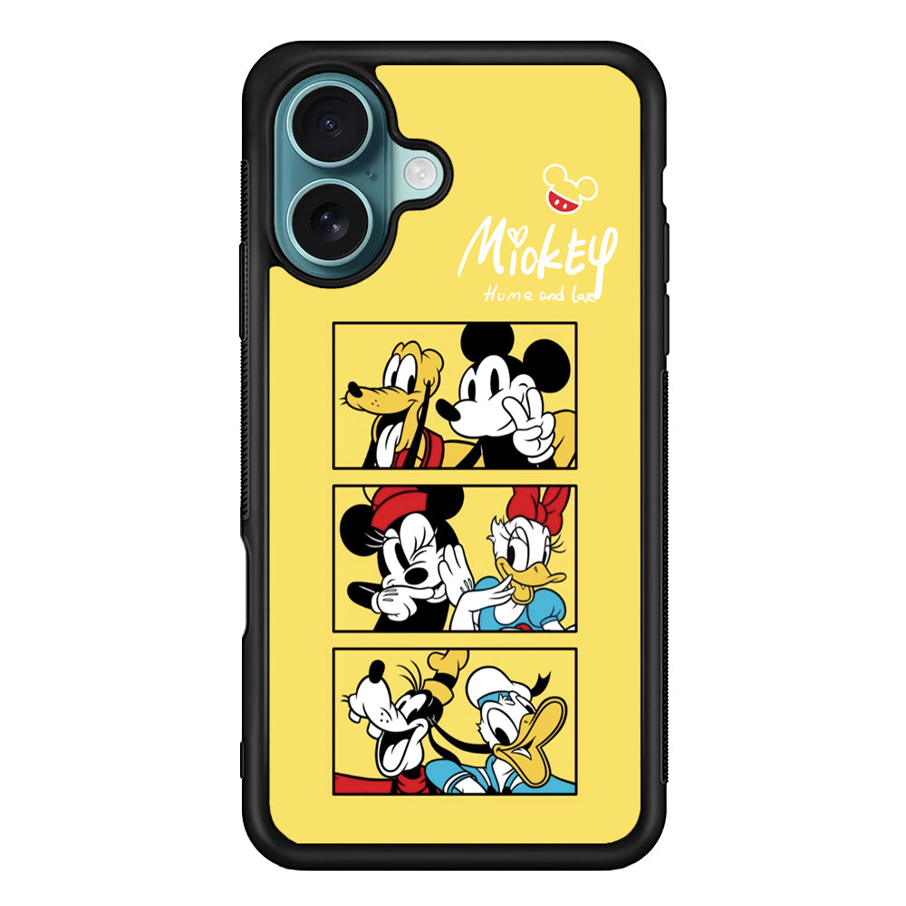 Mickey Mouse Home and Love iPhone 17 Case