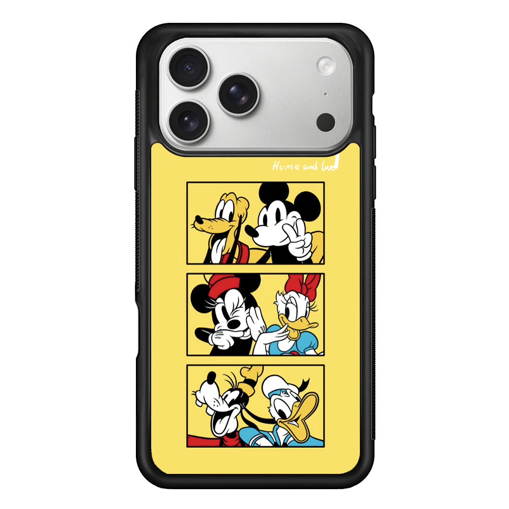 Mickey Mouse Home and Love iPhone 17 Pro Case