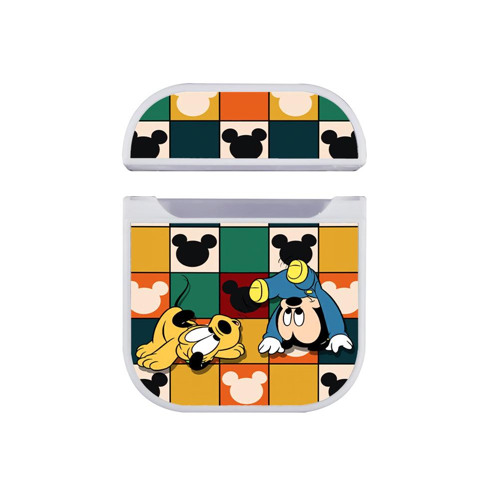 Mickey Mouse Kids Exercise Apple Airpods Case White