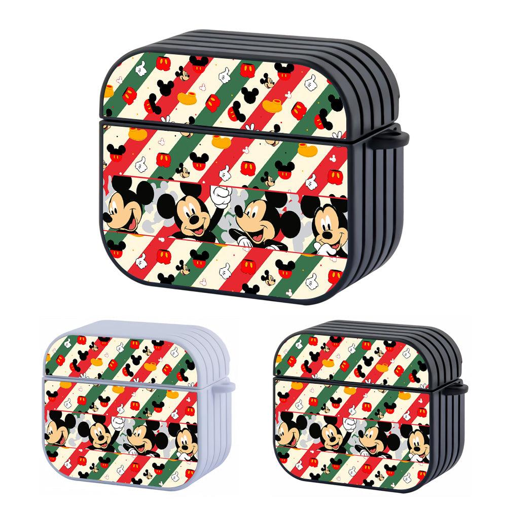 Mickey Mouse Patern on Poster Apple Airpods 4 Case