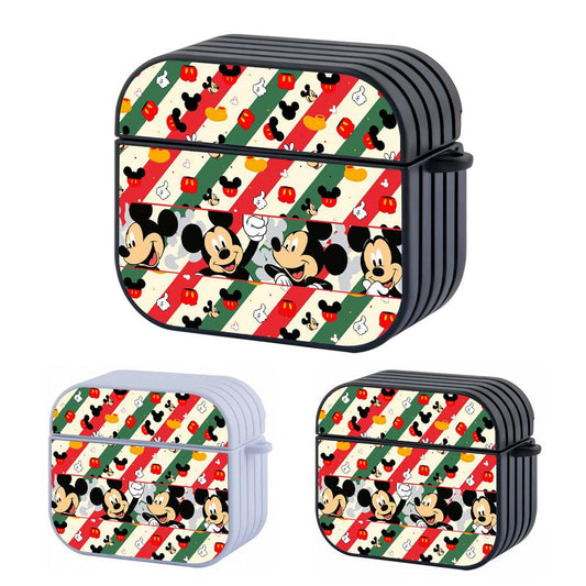 Mickey Mouse Patern on Poster Apple Airpods 4 Case