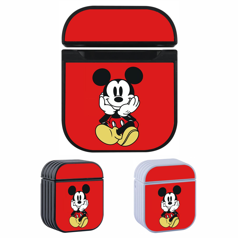 Mickey Mouse Smiling Apple Airpods Case