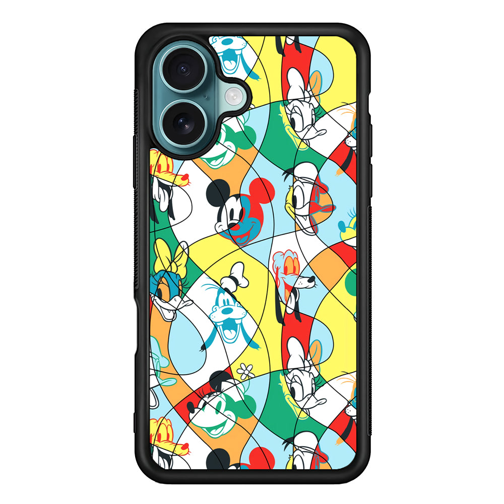 Mickey Mouse and Friend Art Dimension iPhone 17 Case