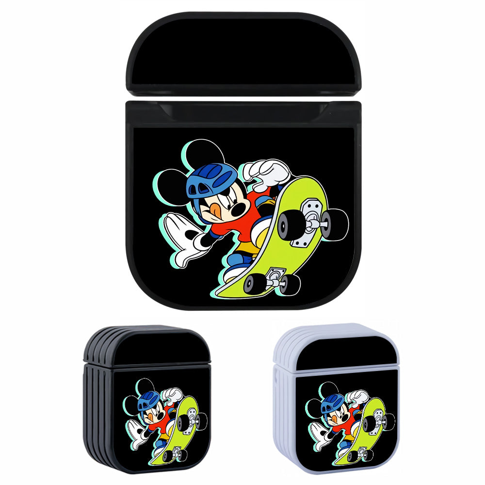 Mickey Skateboard Style Apple Airpods Case
