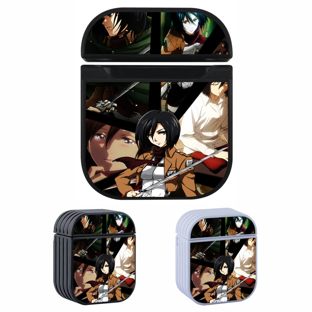 Mikasa Attack on Titan Apple Airpods Case
