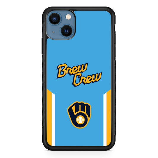 Milwaukee Brewers Brew Crew Jersey iPhone 15 Case - Carneyforia