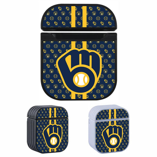 Milwaukee Brewers Firm Grip Apple Airpods Case