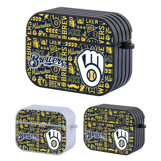 Milwaukee Brewers MLB Journey to Take Victory Apple Airpods Pro Case